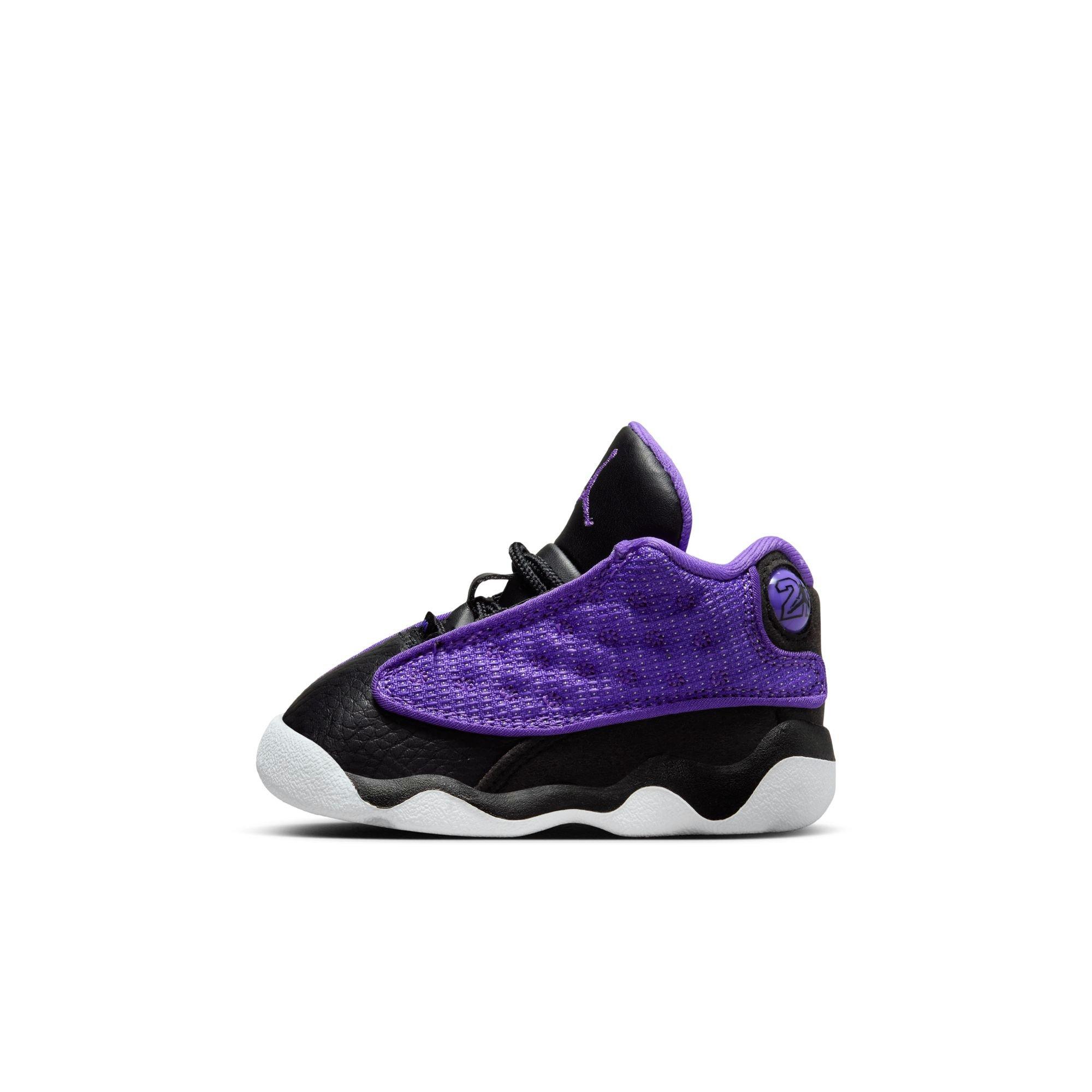 Jordan 13 Retro Toddler Kids Purple Venom Shoe